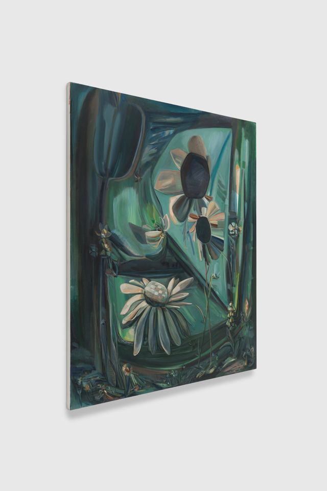 Image of artwork titled "Green Morpho" by Sarah Bedford
