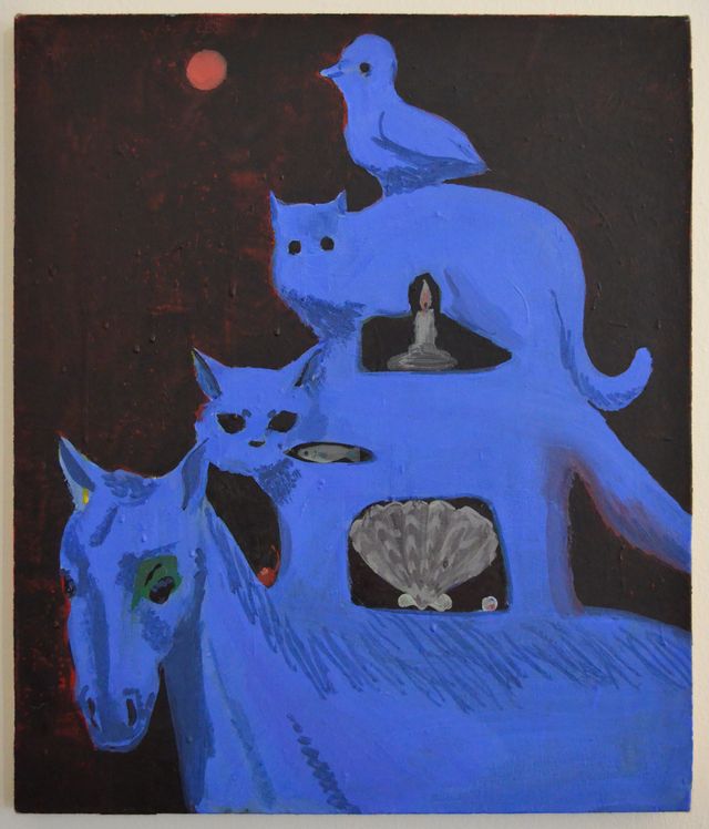 Image of artwork titled "Buddy System" by Judy Koo