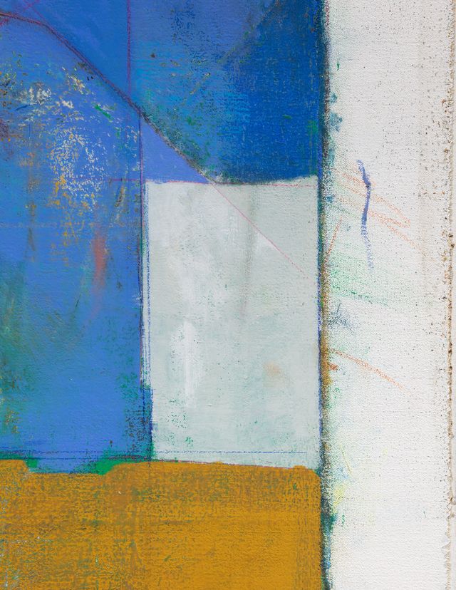 Image of artwork titled "Painting, garden, clock" by Katie Lyle