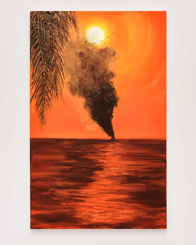 Image of artwork titled "Wisteria Island Sunset" by Lyndsey Marko