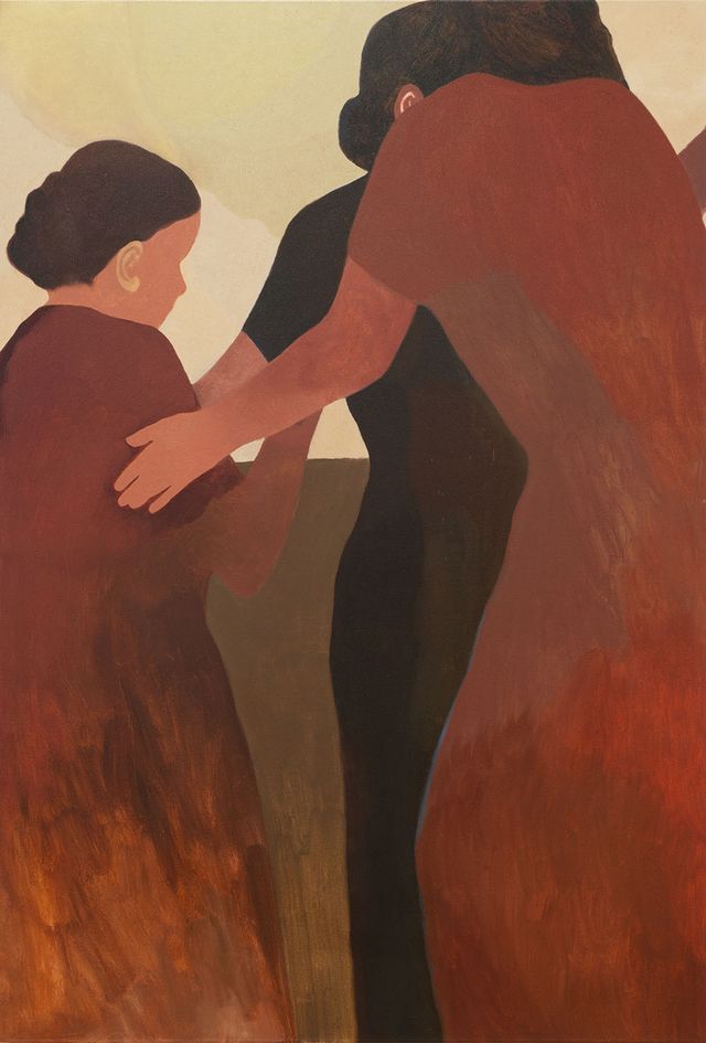 Image of artwork titled "a tender path" by Catherine Repko