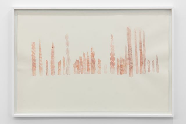 Image of artwork titled "Candele spente ad acquerello #3" by Valerio Nicolai