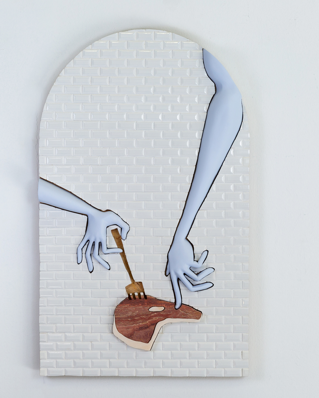 Image of artwork titled "Better in the Flesh I" by Ally Rosenberg