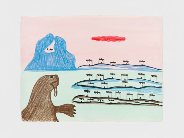 Image of artwork titled "Untitled" by Pudlo Pudlat