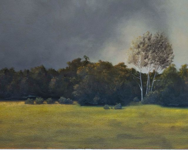 Image of artwork titled "Landscape with Tree on the Right" by Chad Murray