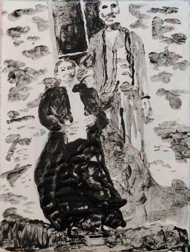Image of artwork titled ""Nan's Grandparents, The Coneelys"" by Melissa Joseph
