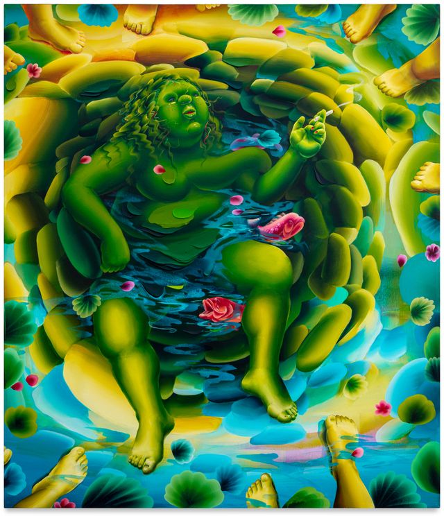 Image of artwork titled "Public Bath" by Hyegyeong  Choi