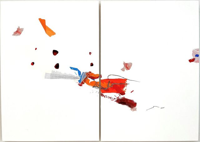 Image of artwork titled "Floating Weeds (confluence)" by Jill Baroff