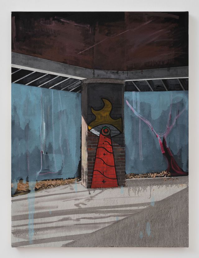 Image of artwork titled "Shelter" by Kim Dorland
