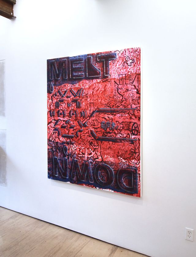 Image of artwork titled "Optimism During a Melt Down" by Sven Loven