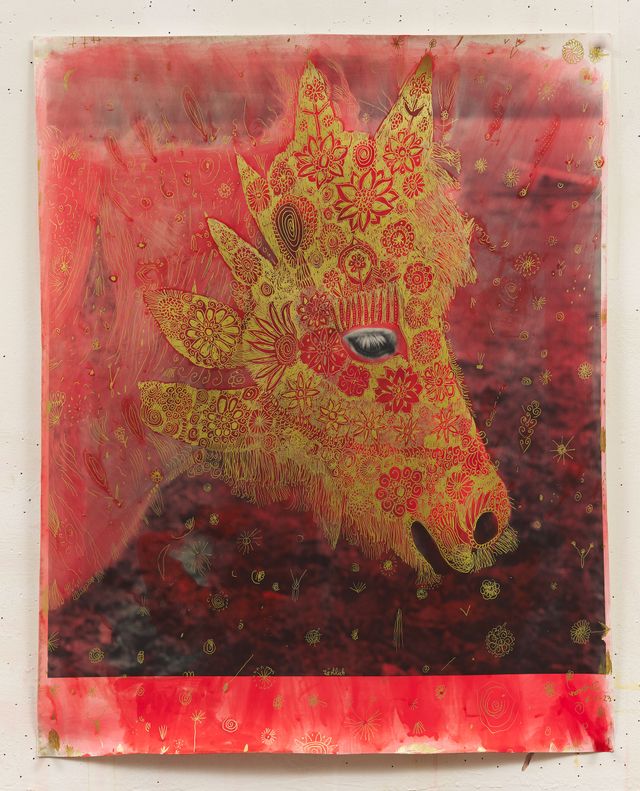 Image of artwork titled "Golden Pony" by Dietmar Busse