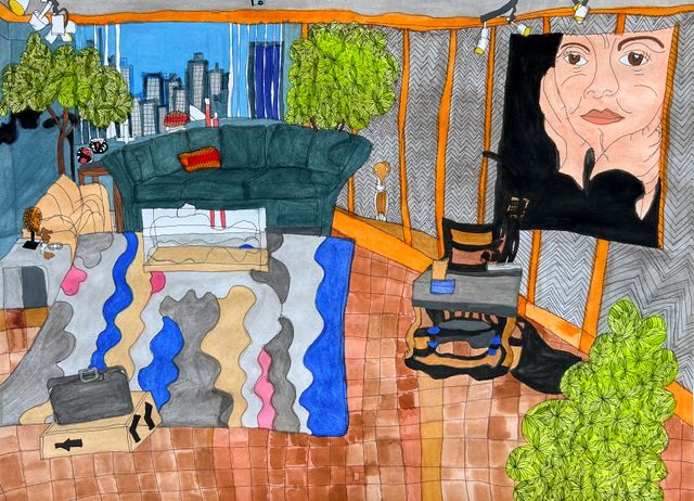 Image of artwork titled "A Diversity of Cultures" by Chantell Donwell