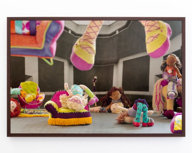 Image of artwork titled "Groovyworld (Groovy Girls In the Rothko Chapel)" by Fatine-Violette Sabiri  &amp; Shahan Assadourian