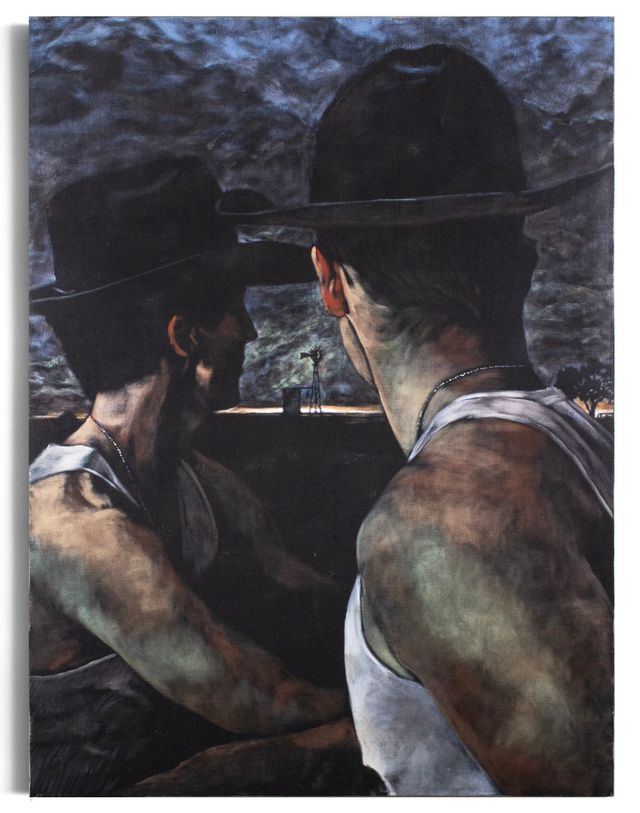 Image of artwork titled "The Coming Storm" by RF.  Alvarez