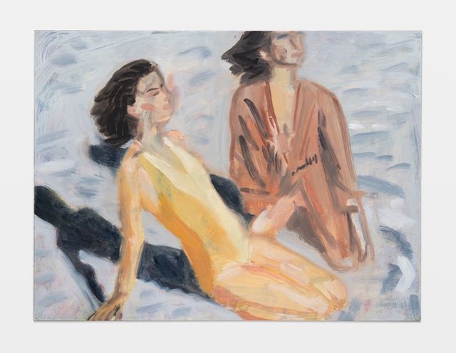 Image of artwork titled "yellow bathing suit" by Mari Eastman