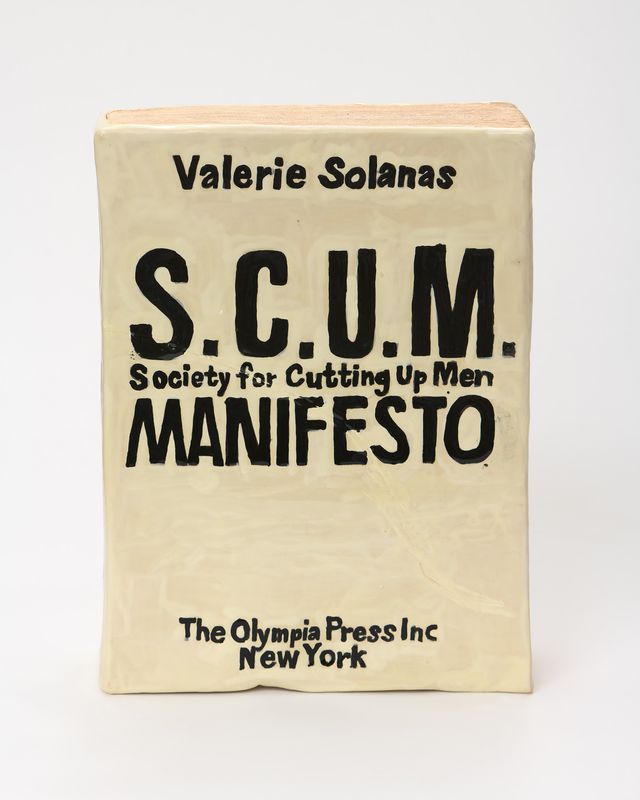 Image of artwork titled "S.C.U.M. Manifesto" by Seth Bogart