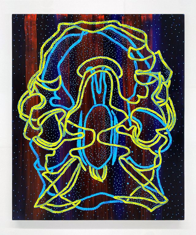 Image of artwork titled "Neon Angel" by Heather Guertin