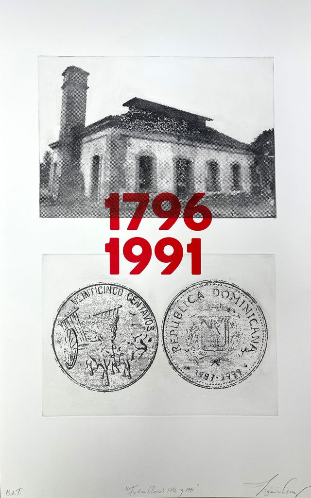Image of artwork titled "Fechas Claves: 1796 y 1991" by Lizania  Cruz