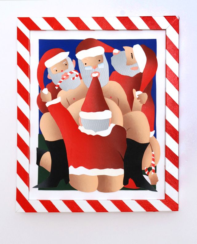 Image of artwork titled "Ho, Ho, Ho and Ho" by Anthony Iacono