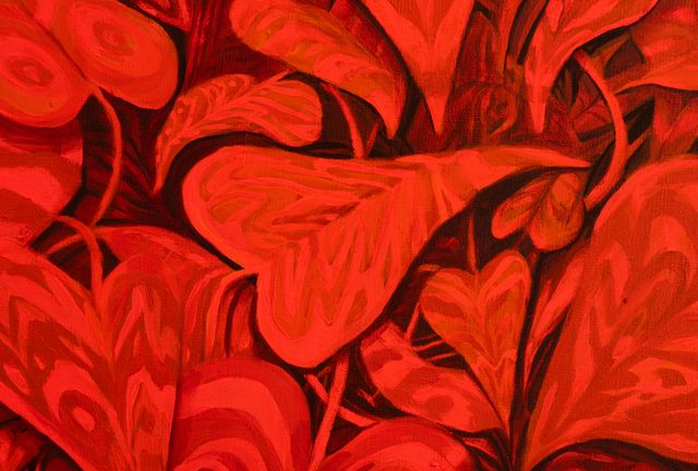 Image of artwork titled "Philodendron Cadmium" by Phaan Howng