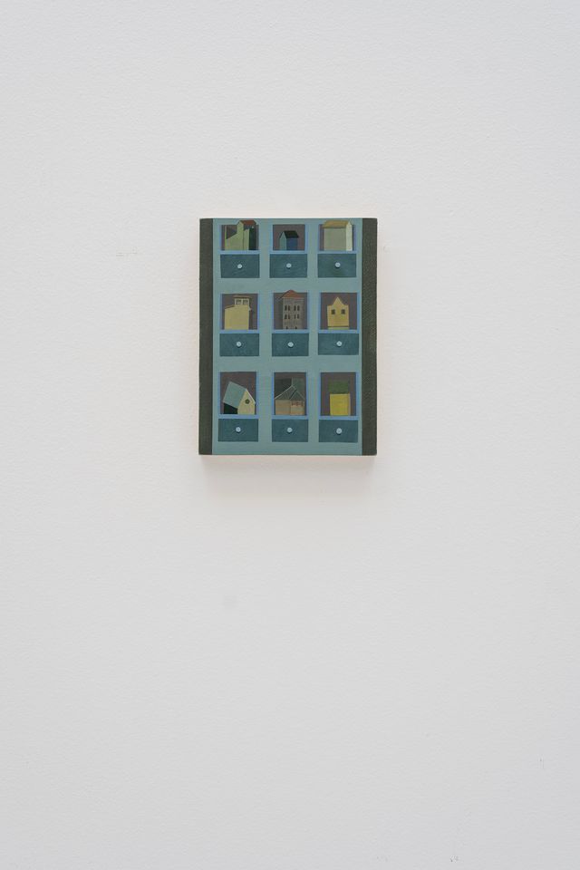 Image of artwork titled "Blue Drawers" by Nina Silverberg