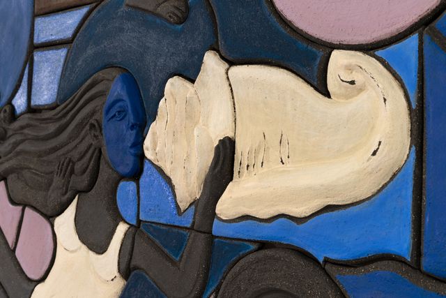 Image of artwork titled "I Hear a Cooing" by Nina  Surel