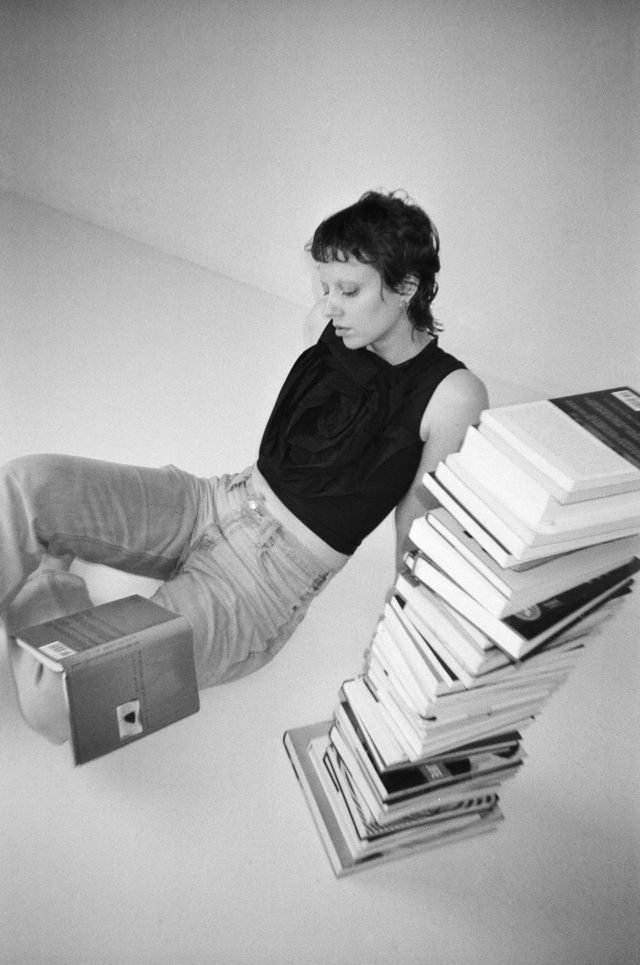 Photo of Whitney Mallet, courtesy of The Whitney Review of New Writing, photo by Carolyne Lorée Teston.