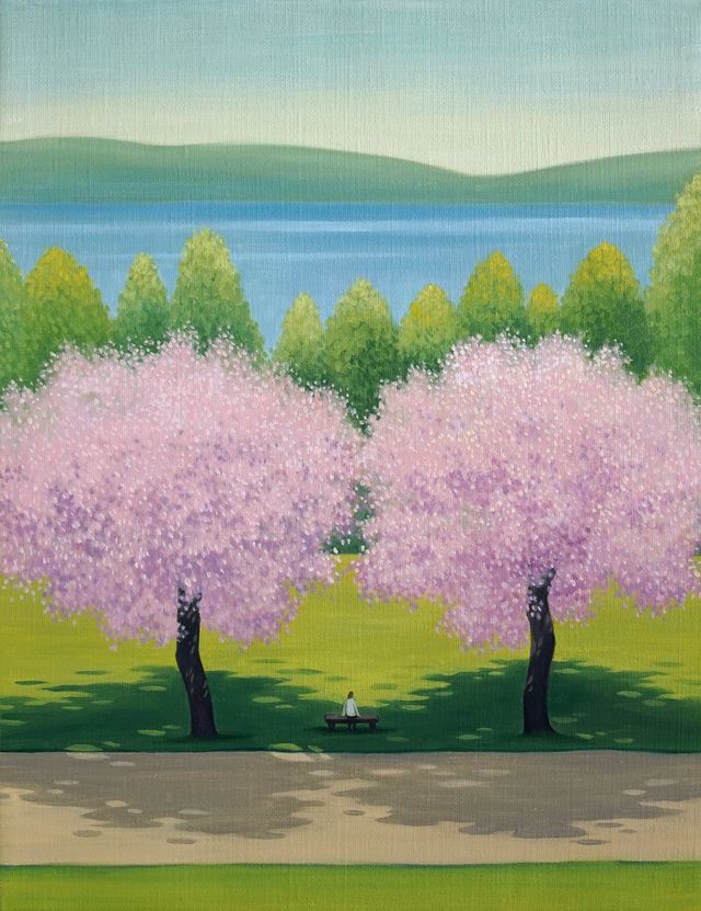 Image of artwork titled "Spring day" by Jiyoung Park