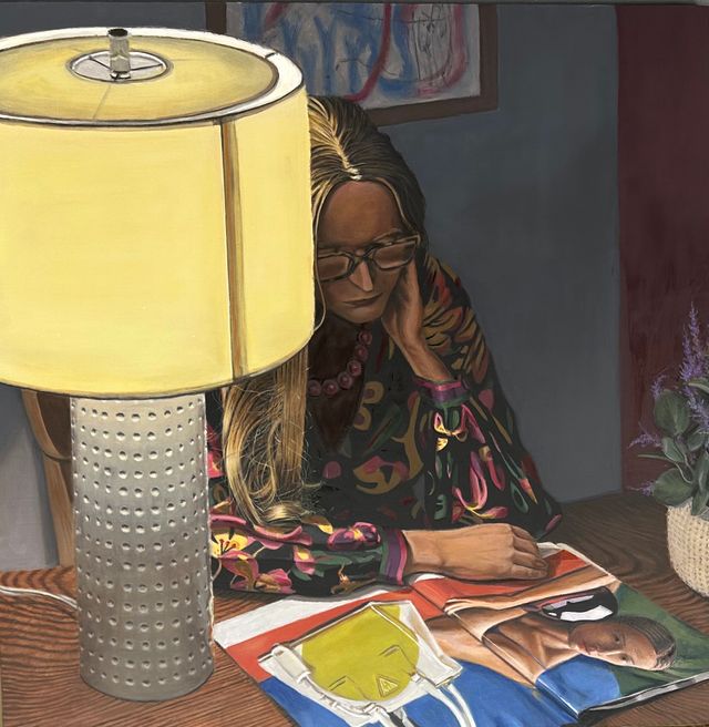 Image of artwork titled "Susan Reading" by Scott  Marvel Cassidy