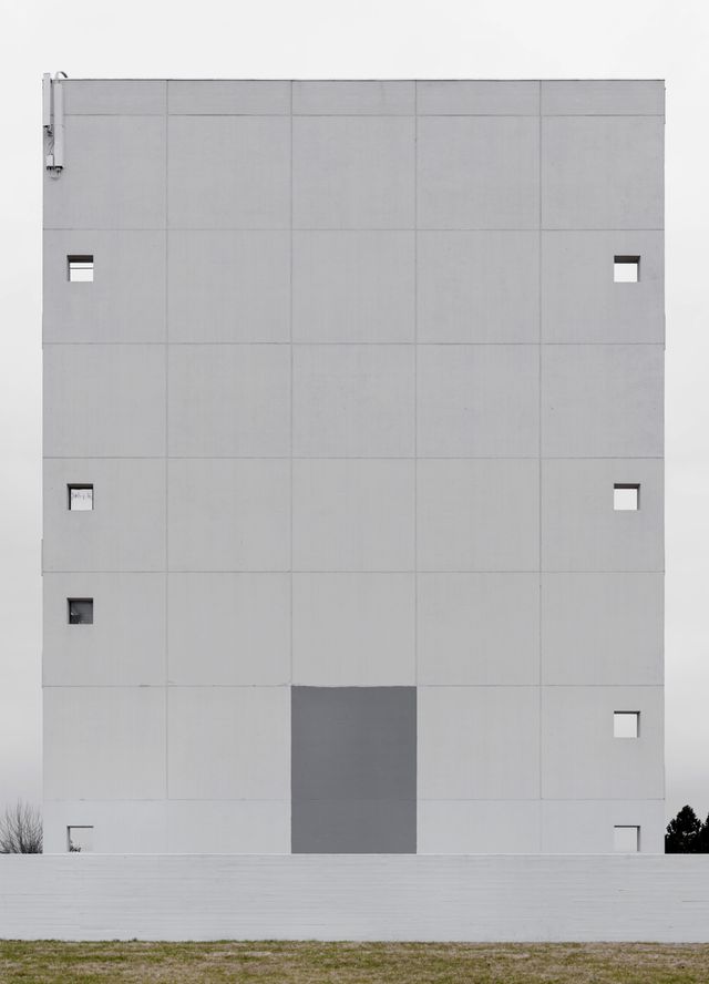 Image of artwork titled " Grey on White (photographed on 30th March)" by Peter Olsen &amp; Jonas Georg Christensen