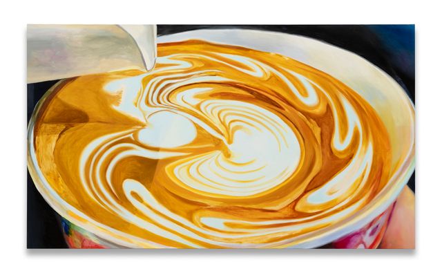 Image of artwork titled "Latte" by Rute Merk