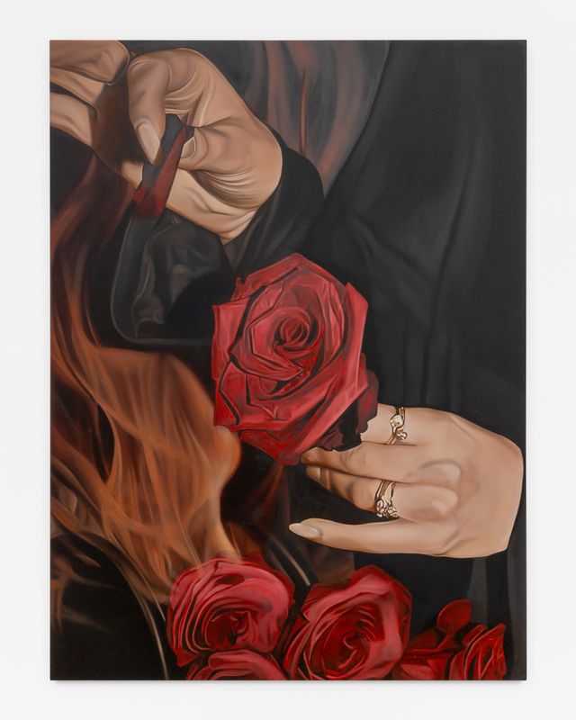 Image of artwork titled "Roses Interlude" by Rachel Sharpe