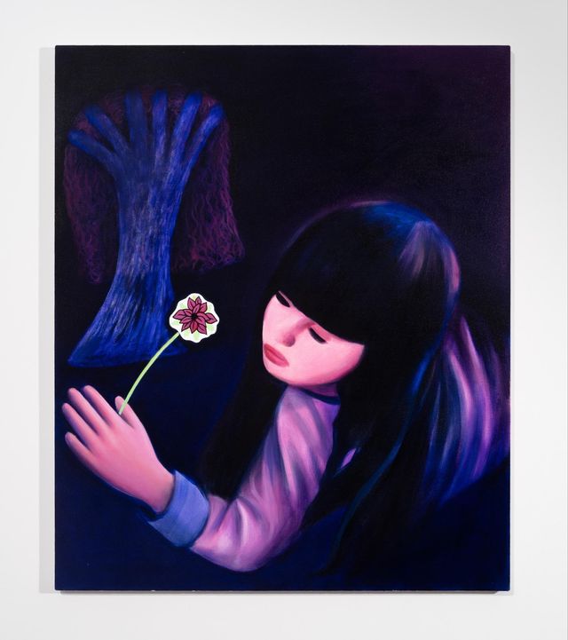 Image of artwork titled "A Flower That Grows" by Vanessa Gully Santiago