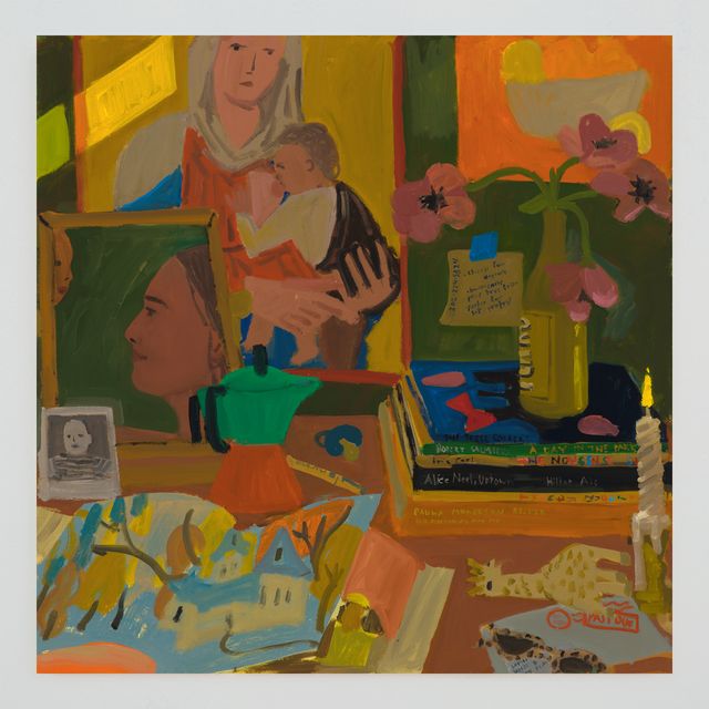 Image of artwork titled "Still Life with Madonna and Child" by Sophie Treppendahl