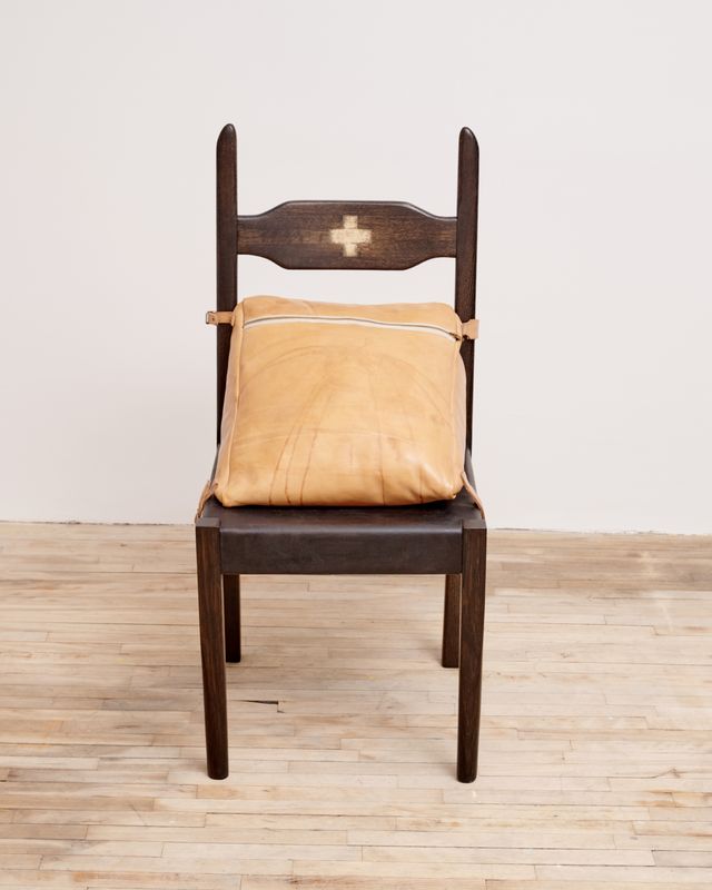 Image of artwork titled "Wedge Chair (Amidst a Blackout)" by Colin Knight