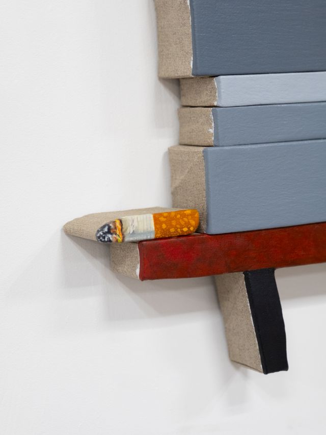 Image of artwork titled "Shelf (Cigarettes)" by Marius Steiger