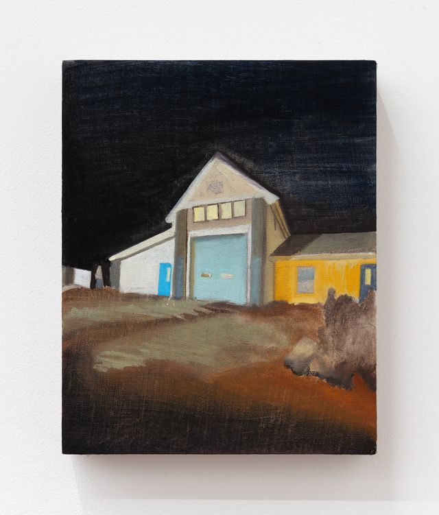 Image of artwork titled "Building at Night II" by Lizzy Gabay