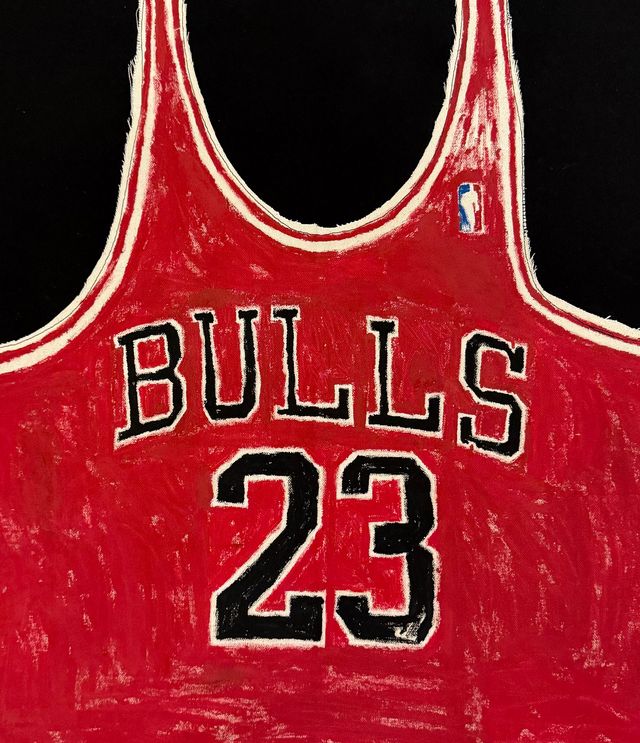 Image of artwork titled "Michael Jordan" by Joshua Nazario