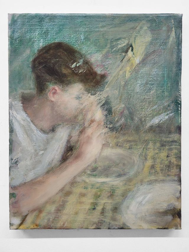 Image of artwork titled "Boy Eating" by Szabolcs Veres