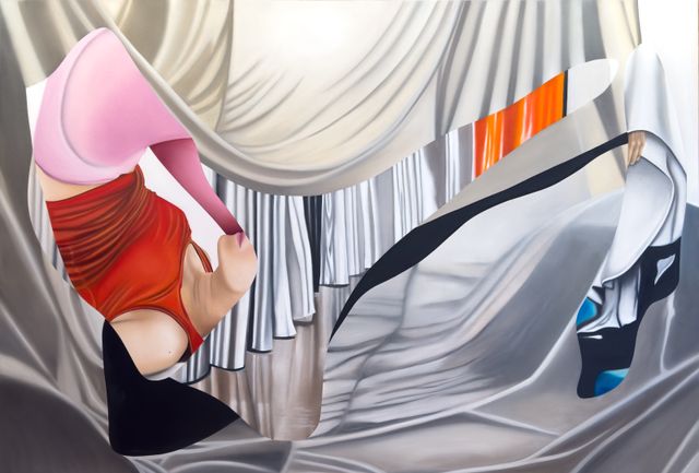 Image of artwork titled "Una suavidad peculiar, una especie de rareza" by Melissa Ríos