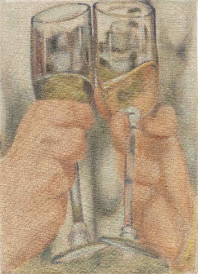 Image of artwork titled "Your Toast (The Great Chase)" by Grace Lee