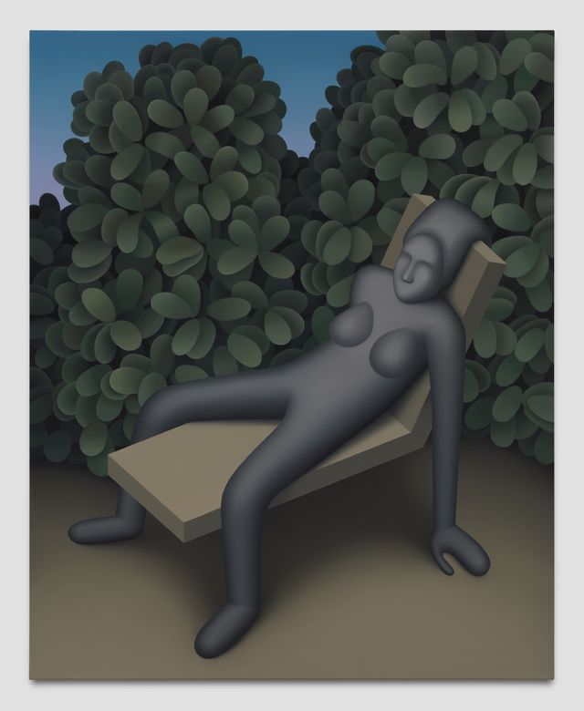 Image of artwork titled "Relaxed" by Emily Ludwig Shaffer