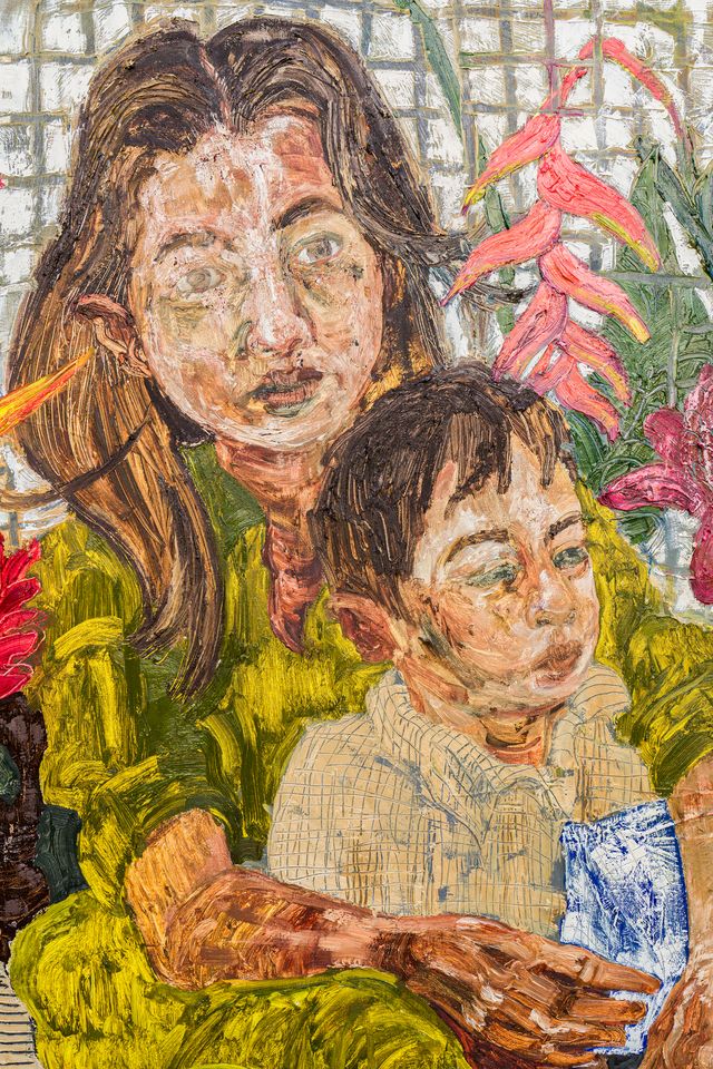 Image of artwork titled "Virginia e hijos" by Bernadette Despujols