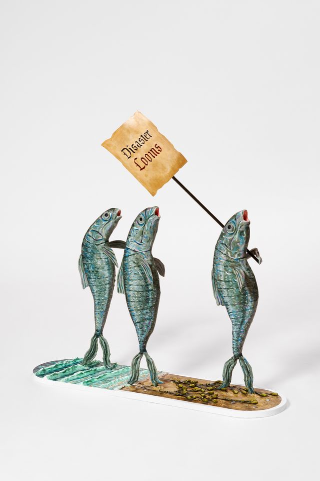Image of artwork titled "Disaster Looms" by Jude Griebel
