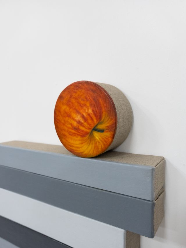 Image of artwork titled "Shelf (Red Apple)" by Marius Steiger