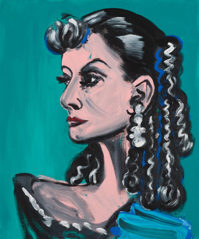 Image of artwork titled "Greta Garbo" by Karol Radziszewski