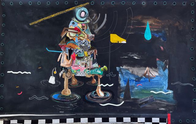 Image of artwork titled "Bundlehouse: Last Lap Pon de River" by Nyugen E. Smith