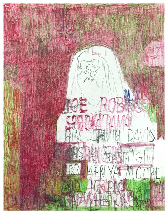 Image of artwork titled "Untitled (Joe Robinson)" by Garrol Gayden