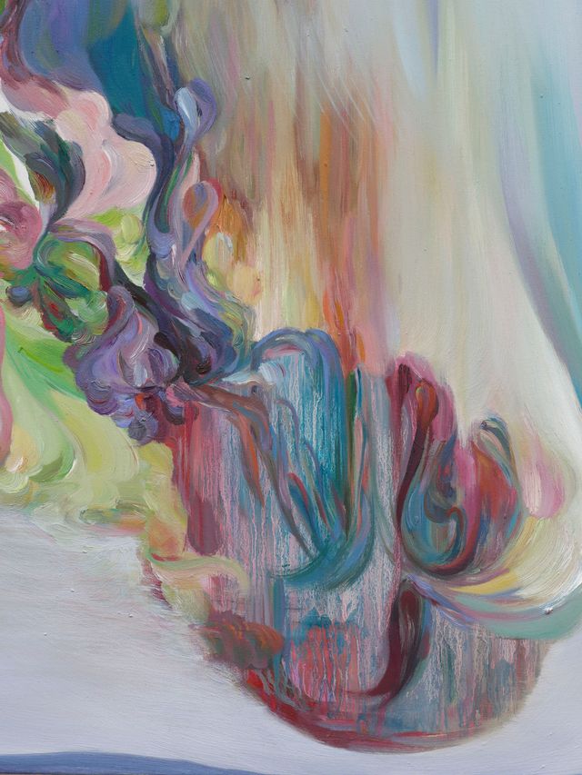 Image of artwork titled "Falling Falling" by YaYa Yajie Liang