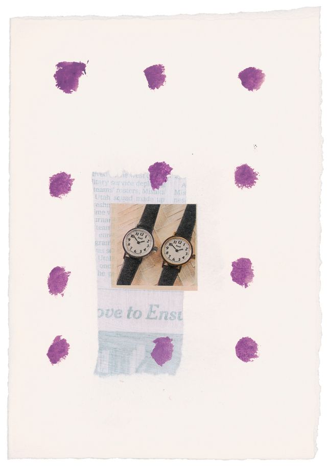 Image of artwork titled "Untitled (2 Watches)" by Margaret  Lee